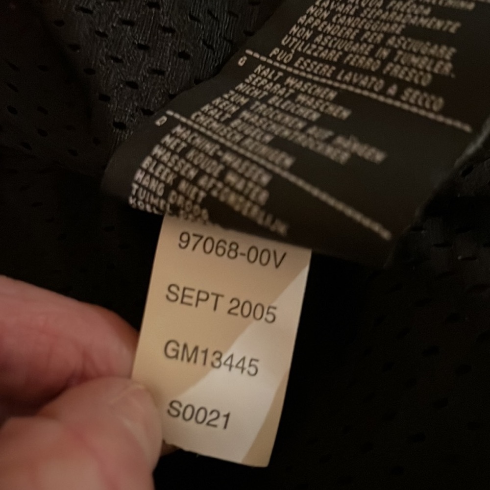 Harley Davidson Embroidered Black & Orange LOGO Motorcycle Jacket - Picture 12 of 15